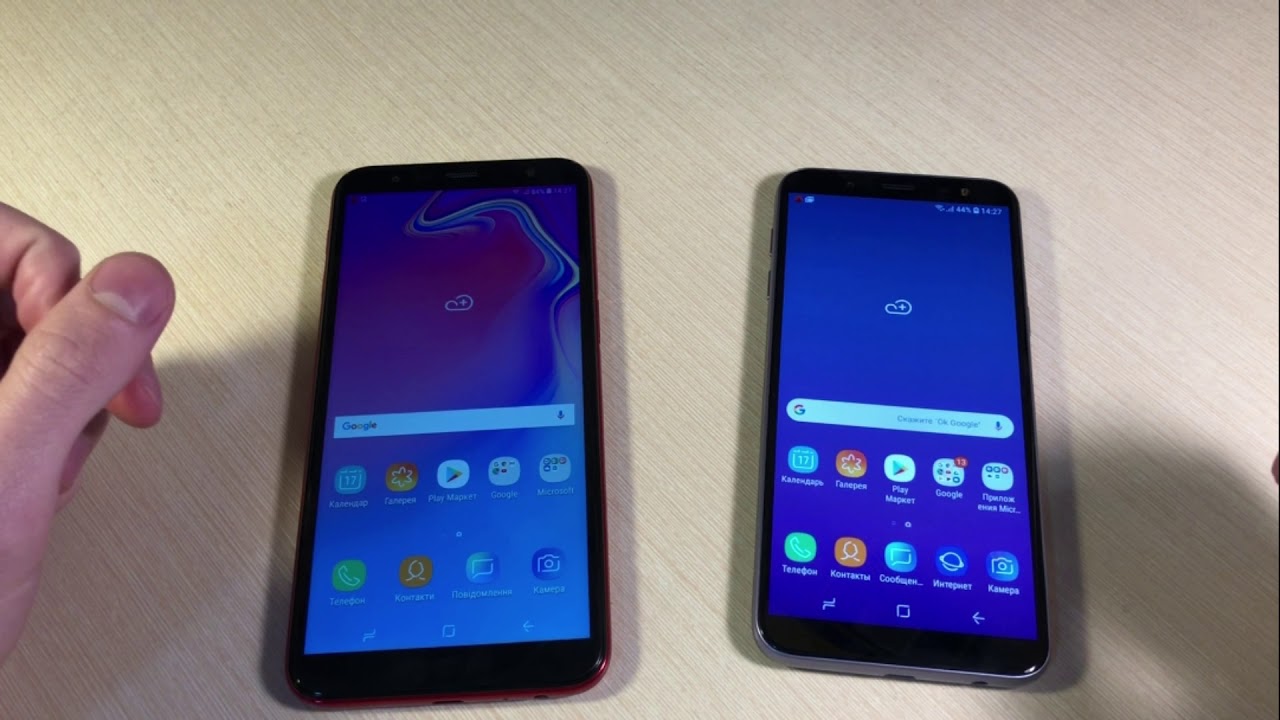Sansung Galaxy J6 2018 vs Samsung Galaxy J6+ 2018