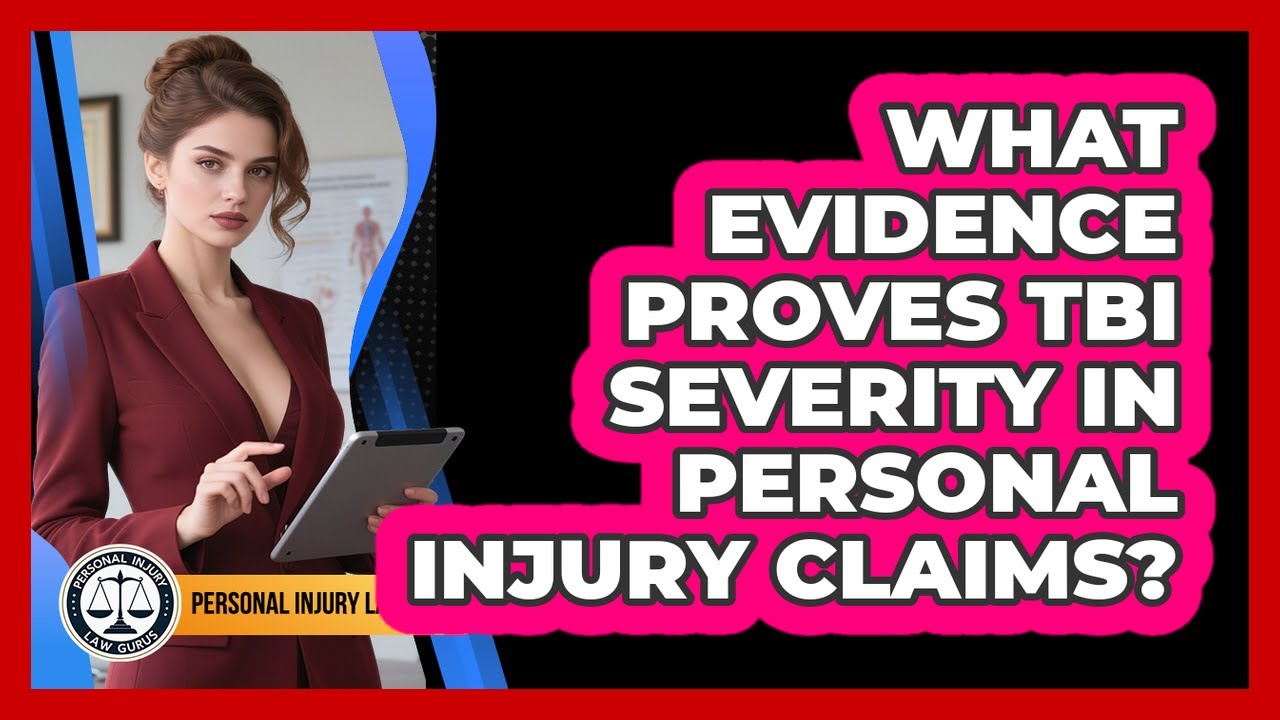 What Evidence Proves TBI Severity In Personal Injury Claims? - Personal Injury Law Gurus