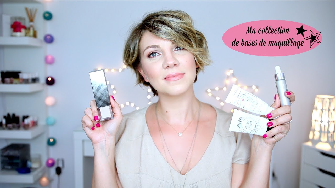 Ma collection de mes bases de teint /maquillage