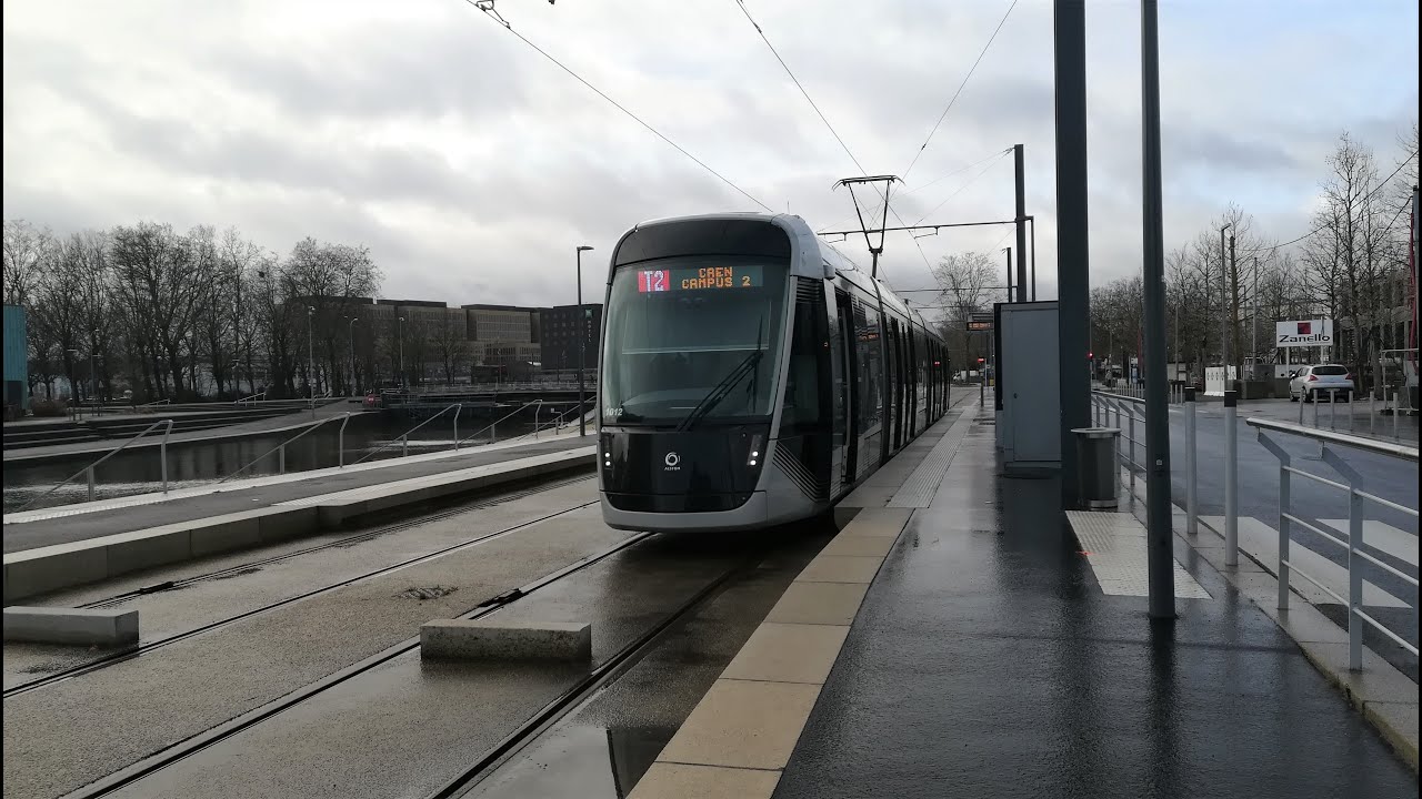 Tramway de Caen T2 Presqu'île - Campus 2 Citadis 305