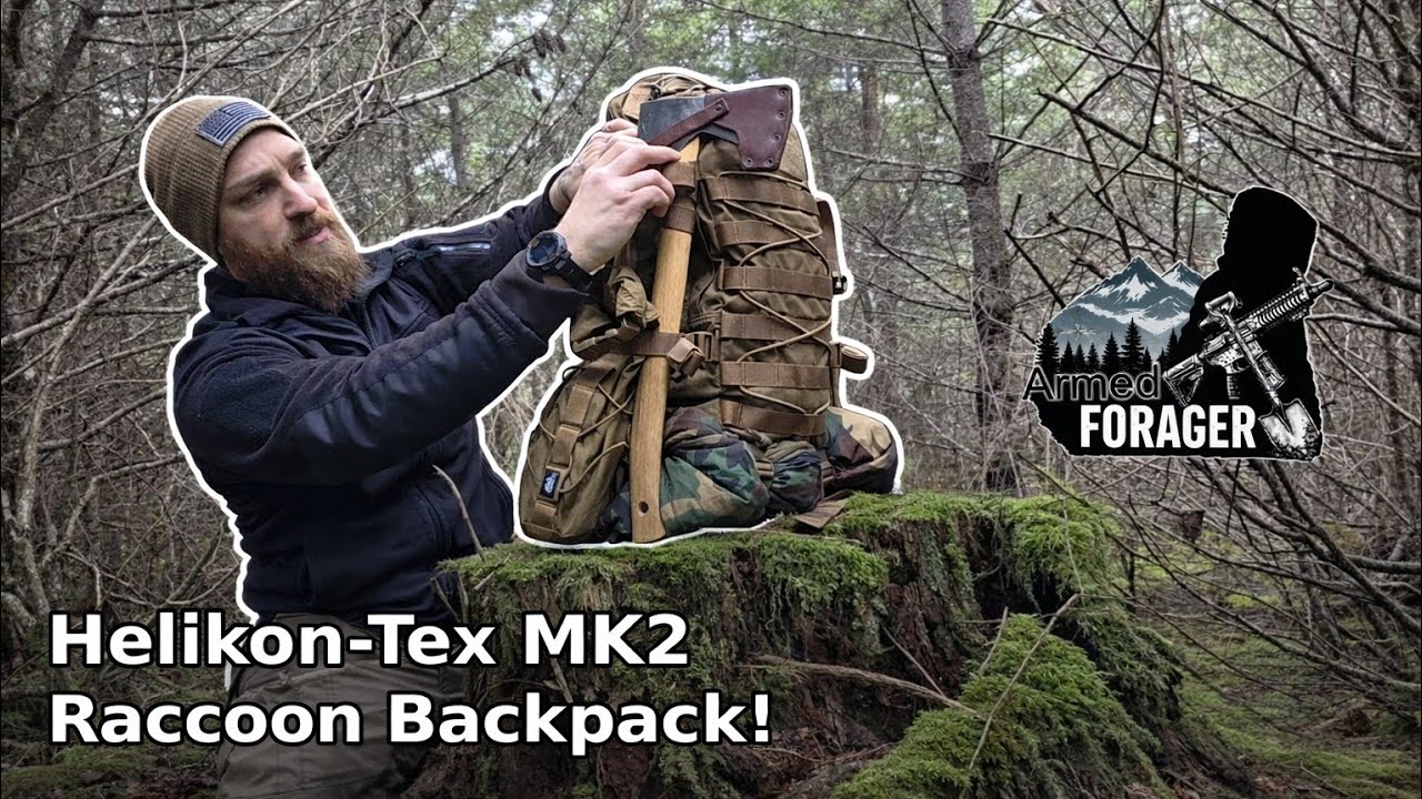 Обзор рюкзака Helikon-Tex MK2 Raccoon: аптечка первой помощи для бушкрафта и сумка Foxhole Bag, а...