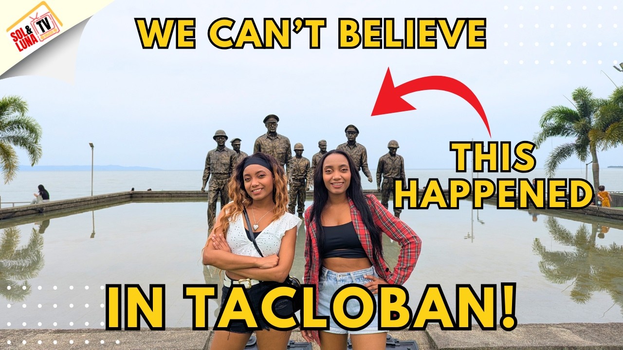 Latinas in the Philippines 🇵🇭 Exploring Tacloban Famous Historical Landmarks | Sol & Luna