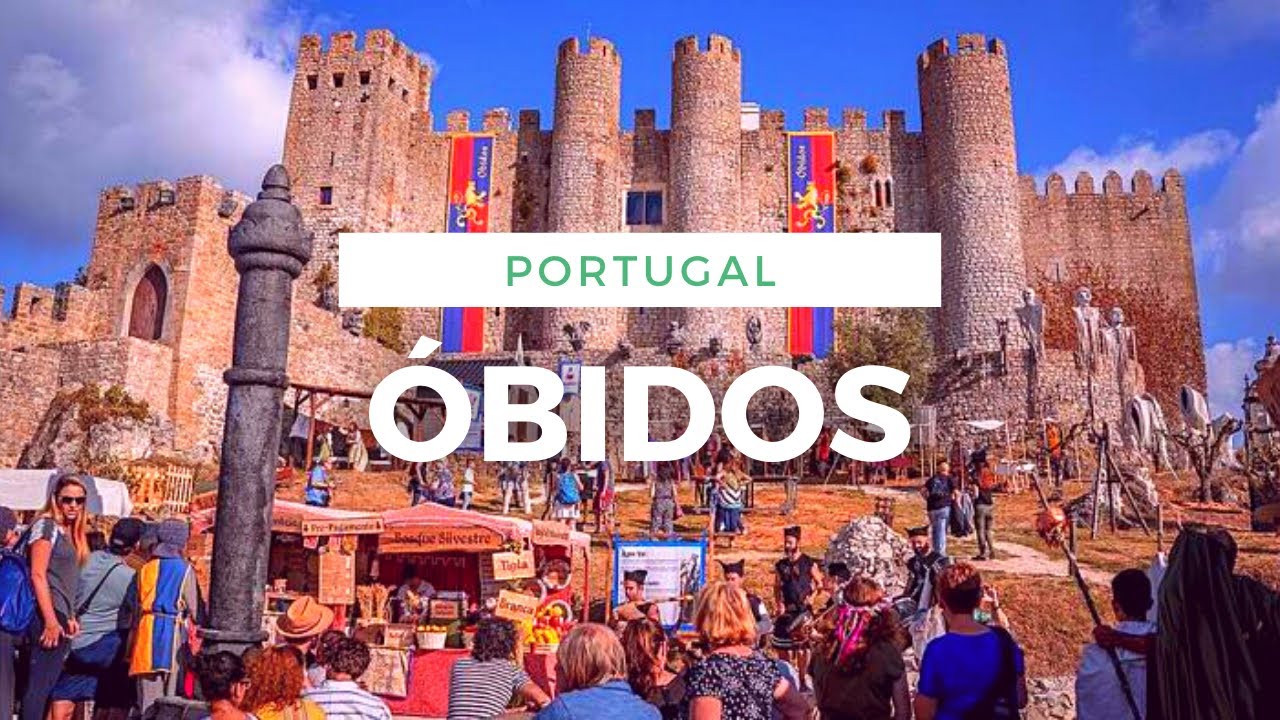 【4K】Obidos Portugal - A stunning medieval village in Portugal (Part 2/3)