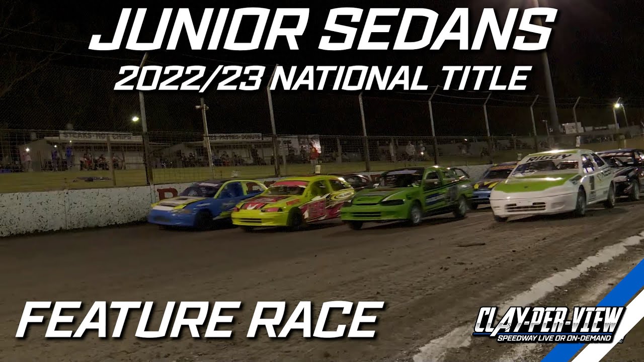 Junior Sedans | National Title - Mt. Gambier - 7th Jan 2023 | Clay-Per-View Highlights