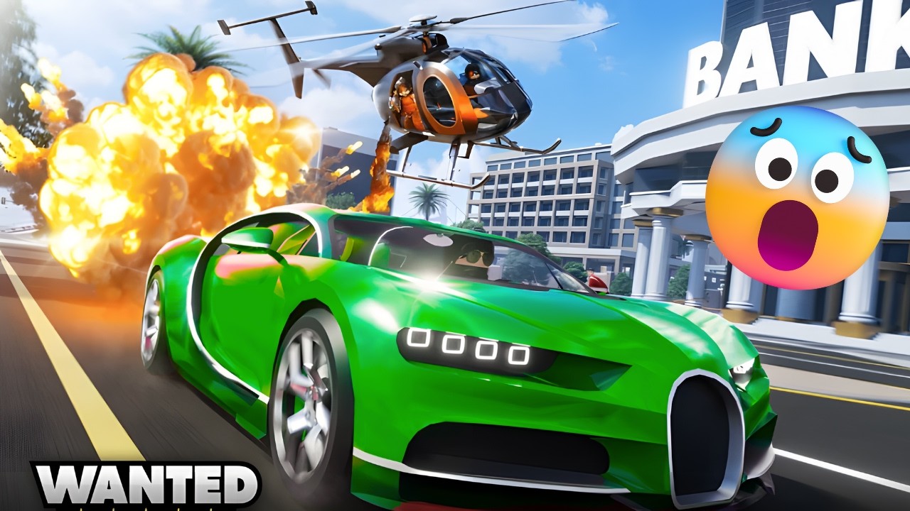 DAY 5 TARGET 10,00000$  MONEY COLLECT, ROBLOX WANTED GAME, #car #roblox #viral