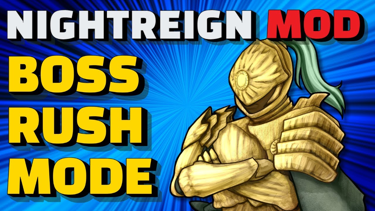 Пробую НОВЫЙ режим «Битва с боссами»! | Мод Nightreign Boss Arena