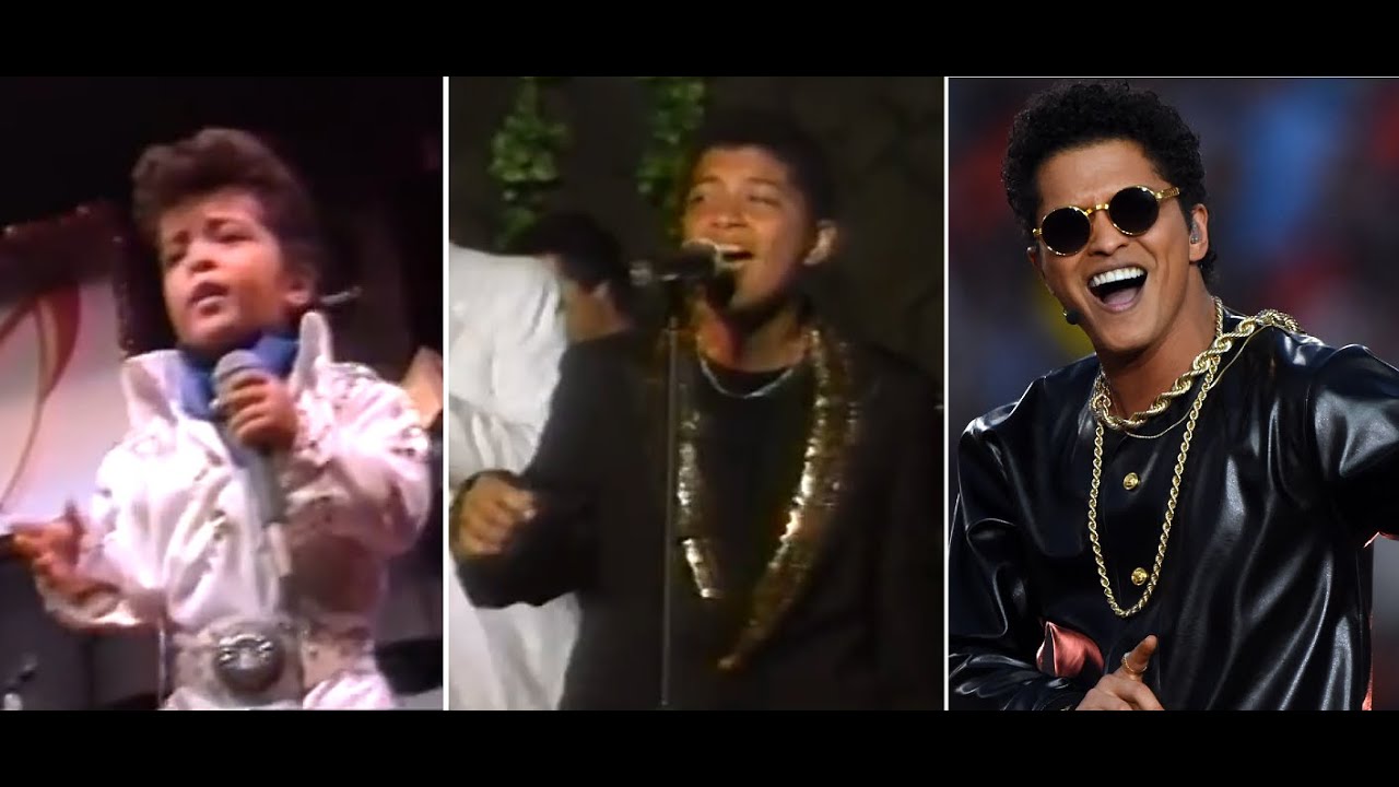 BRUNO MARS young in Hawaii