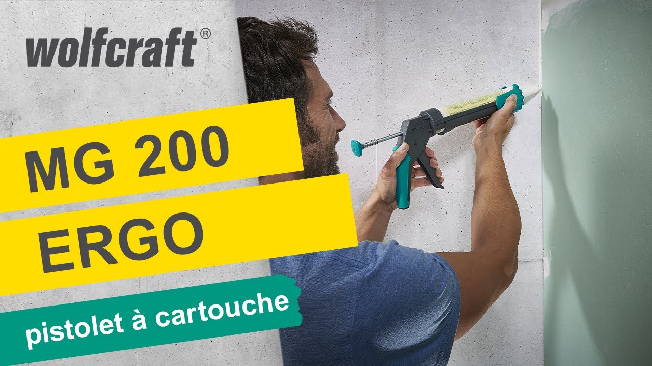 Un pistolet à cartouche robuste et ergonomique - MG 200 ERGO
