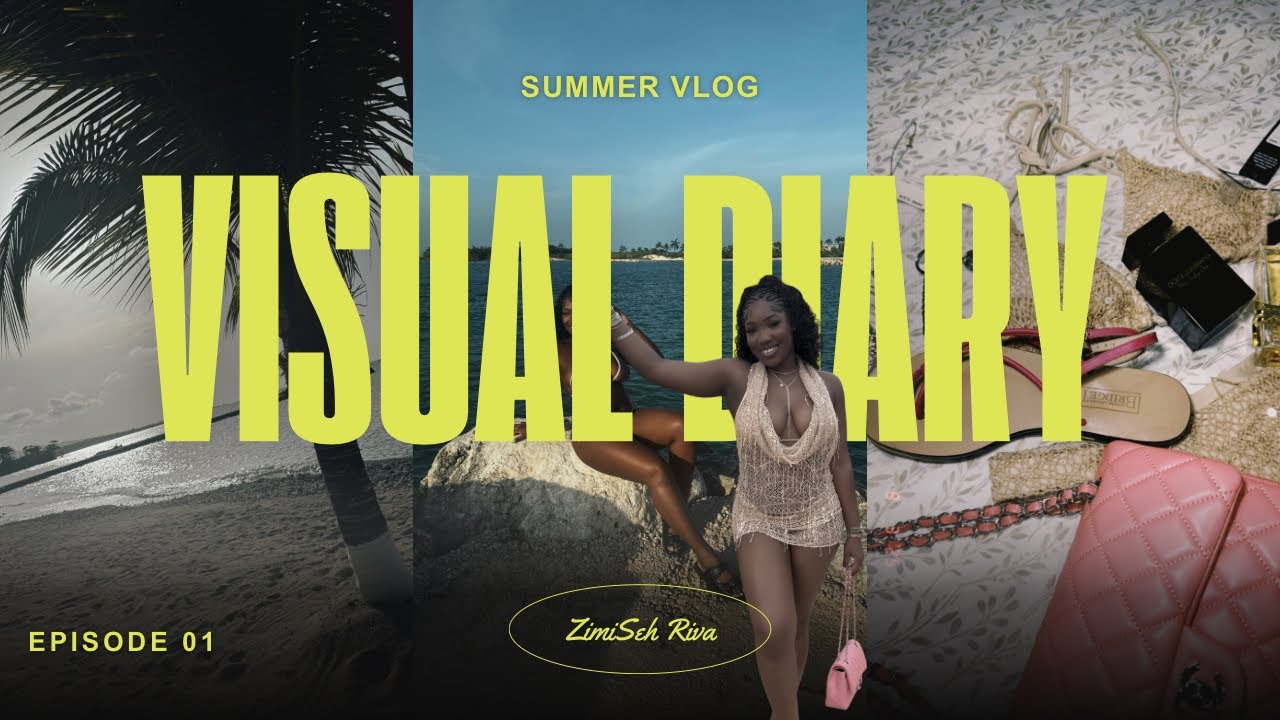 VLOG🎀: outside for a bit ᥫ᭡, zimi seh beach 🏝️ & more🫧