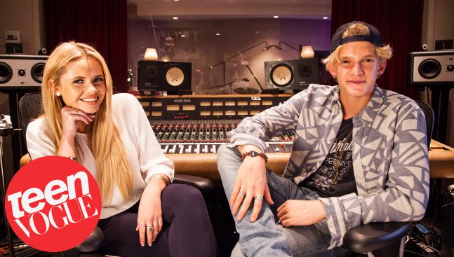 Hanging with Cody Simpson and Sis Alli Simpson in the Studio—Teen Vogue’s Besties