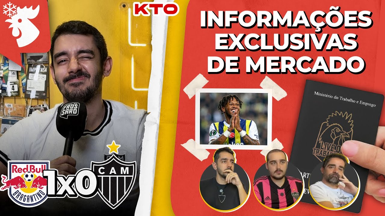 CABEÇA FRIA | GALO MUDA ROTA SOBRE VOLANTE | O GRANDE FOCO DE SAMPAOLI | “NAMORO” COM FRED