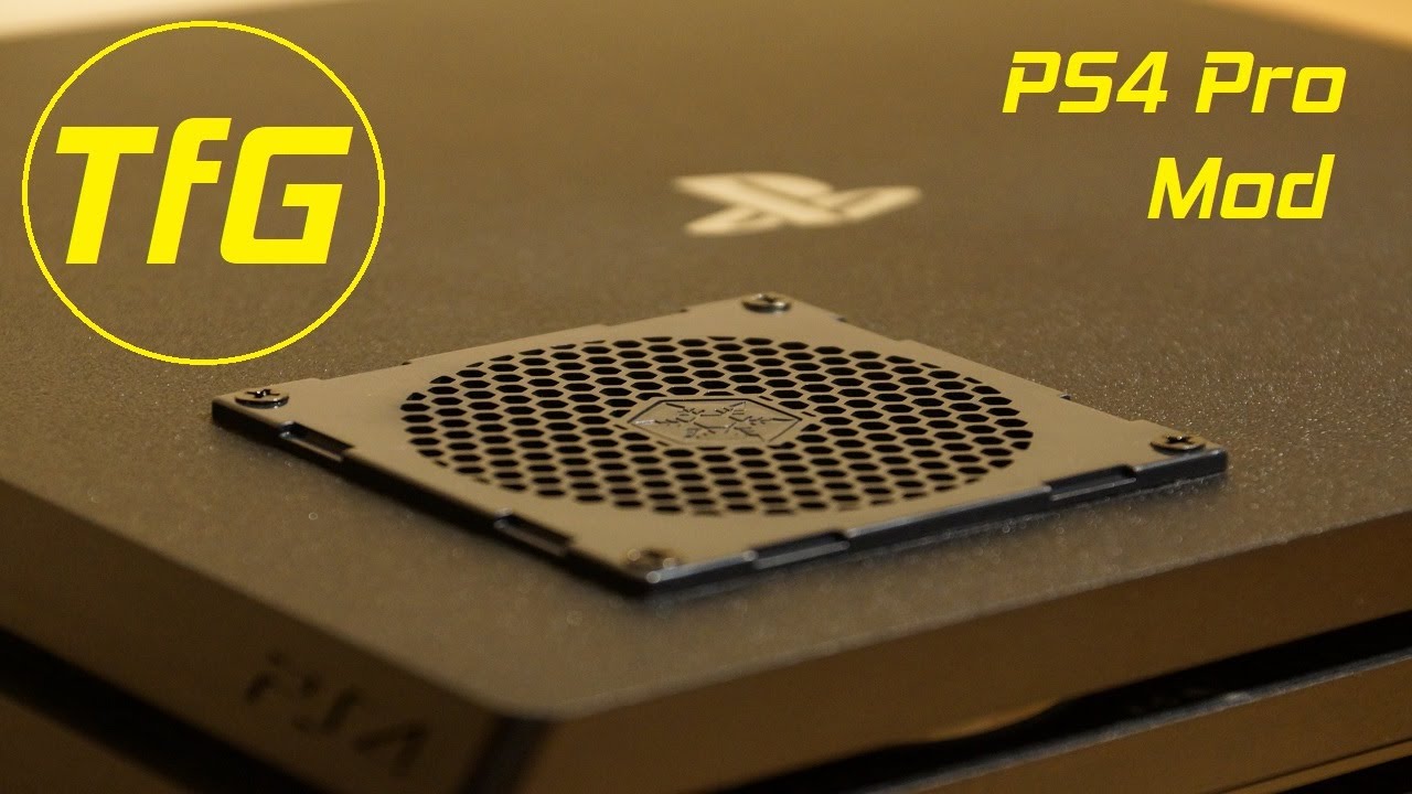 PS4 Pro Lüfter / Gehäuse Mod + Analyse -  PS4 kühler & leiser machen