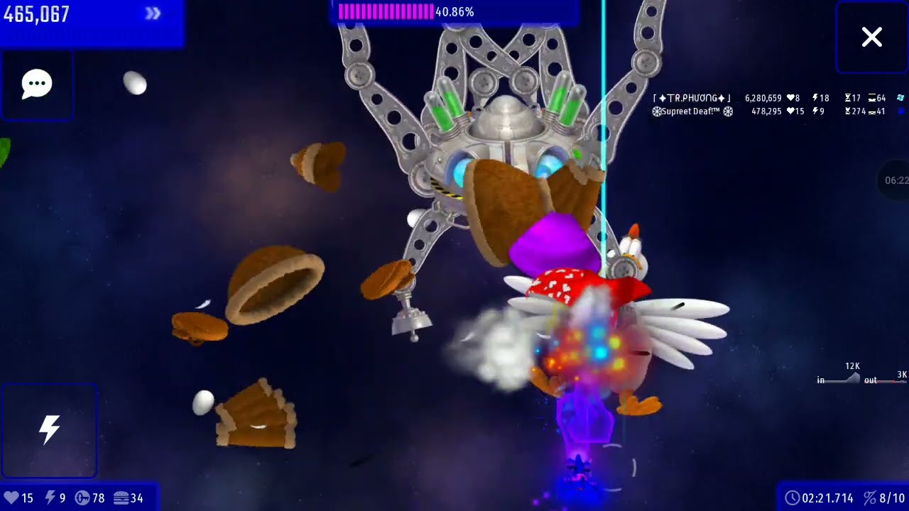 Chicken Invaders Universe( join double team ) (Early Access v157.1) Episode  32