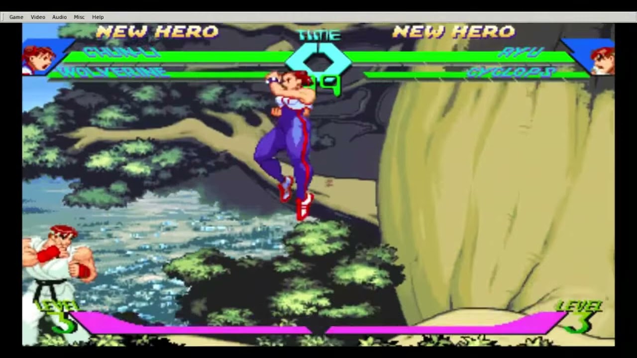 Tutorial xmen vs street fighter [Chun li]