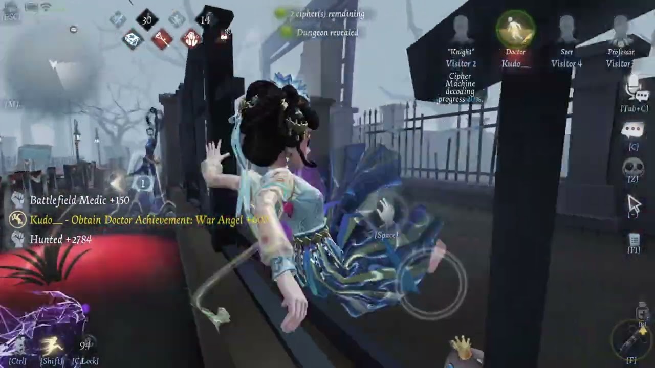 หมอยาจีนมาแล้ว Survivor Rank Match| IDENTITY V