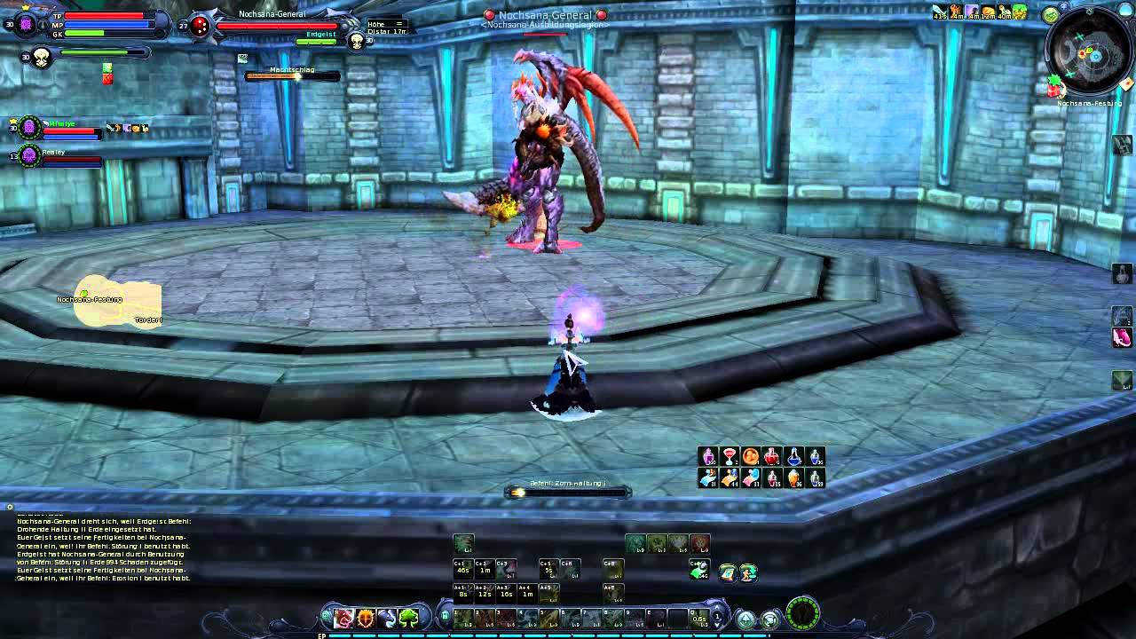 Spiritmaster Level 30 Soloing Nochsana (Aion PvE)
