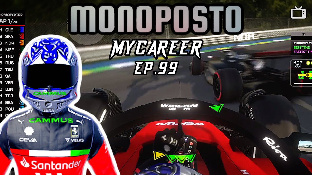 Monoposto MyCareer Ep.99 IS THIS CHAMPIONSHIP OVER?!