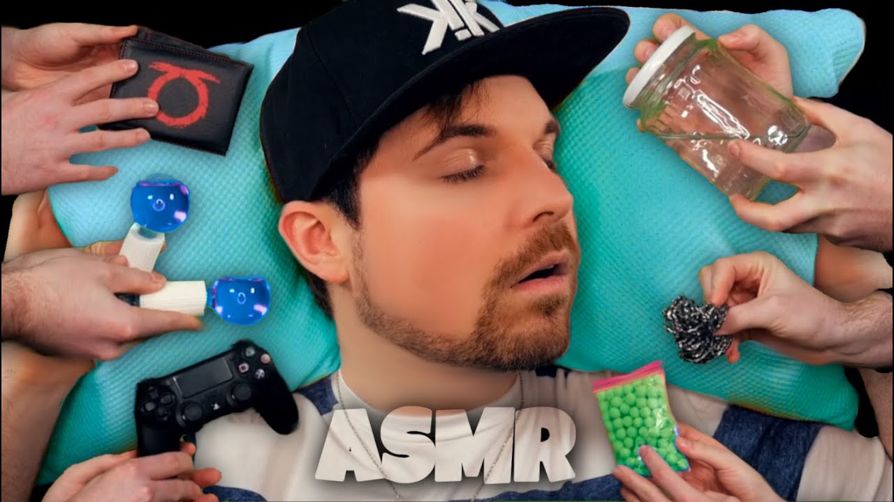 TOP 10 ASMR Trigger Zum Entspannten Einschlafen [deutsch]