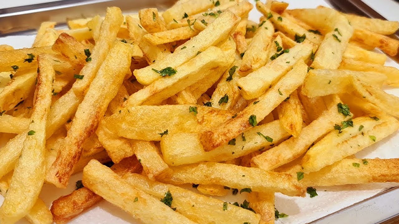 Receita de Batata frita crocante e sequinha