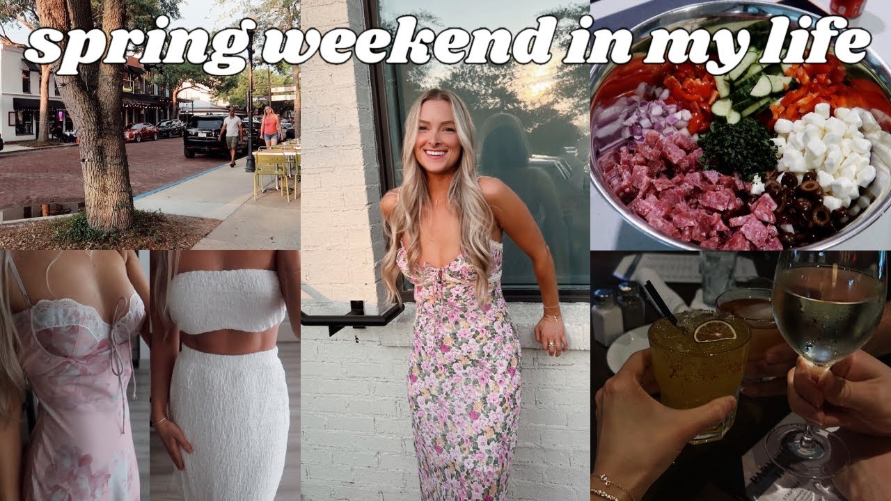 WEEKEND VLOG:Princess Polly spring clothing haul, trying Korean skincare, night out, chitchats +more