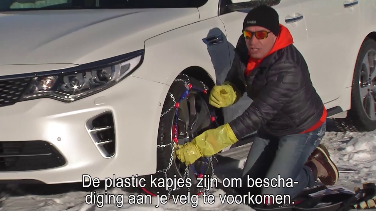 Pewag Snox pro sneeuwkettingen, Tom Coronel legt ze uit, review