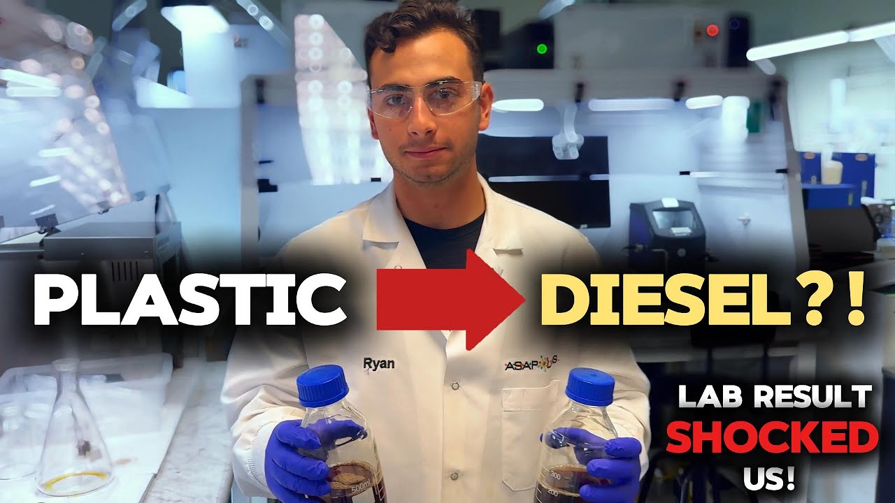 Plastic Made Diesel Lab Test Results... Better than Expected!