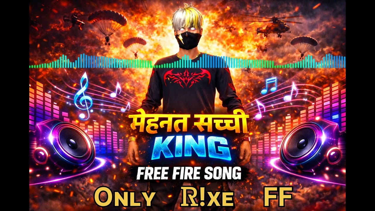 मेहनत सच्ची KING 👑 | Free Fire Motivational Song | FF Gaming Song