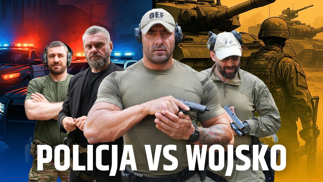 WOJSKO VS POLICJA! KTO LEPIEJ STRZELA? (SAWIK, MOTYL, HALLMANN, BORYS)