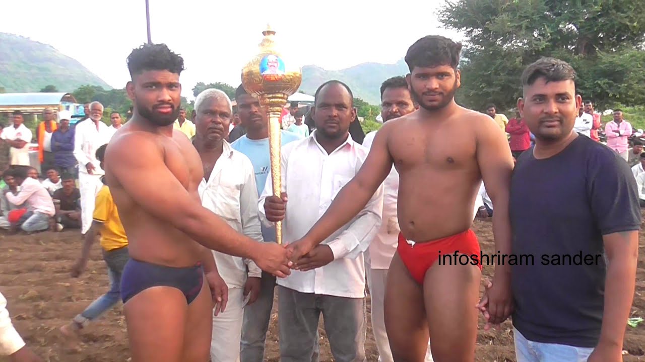 गौरव पहलवान सायगाव विरुद्ध आदित्य कांबळे पहलवान हनुमान आखाडा पुणे सडगावं कुस्ती मैदान 23/09/2025