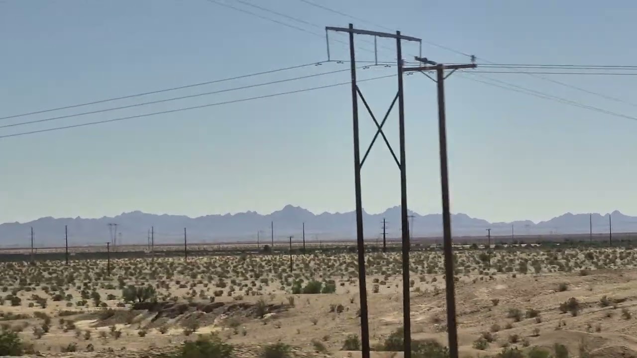 Power Lines During Trip California - Part 58 - (Southern California) || For Sara Lin