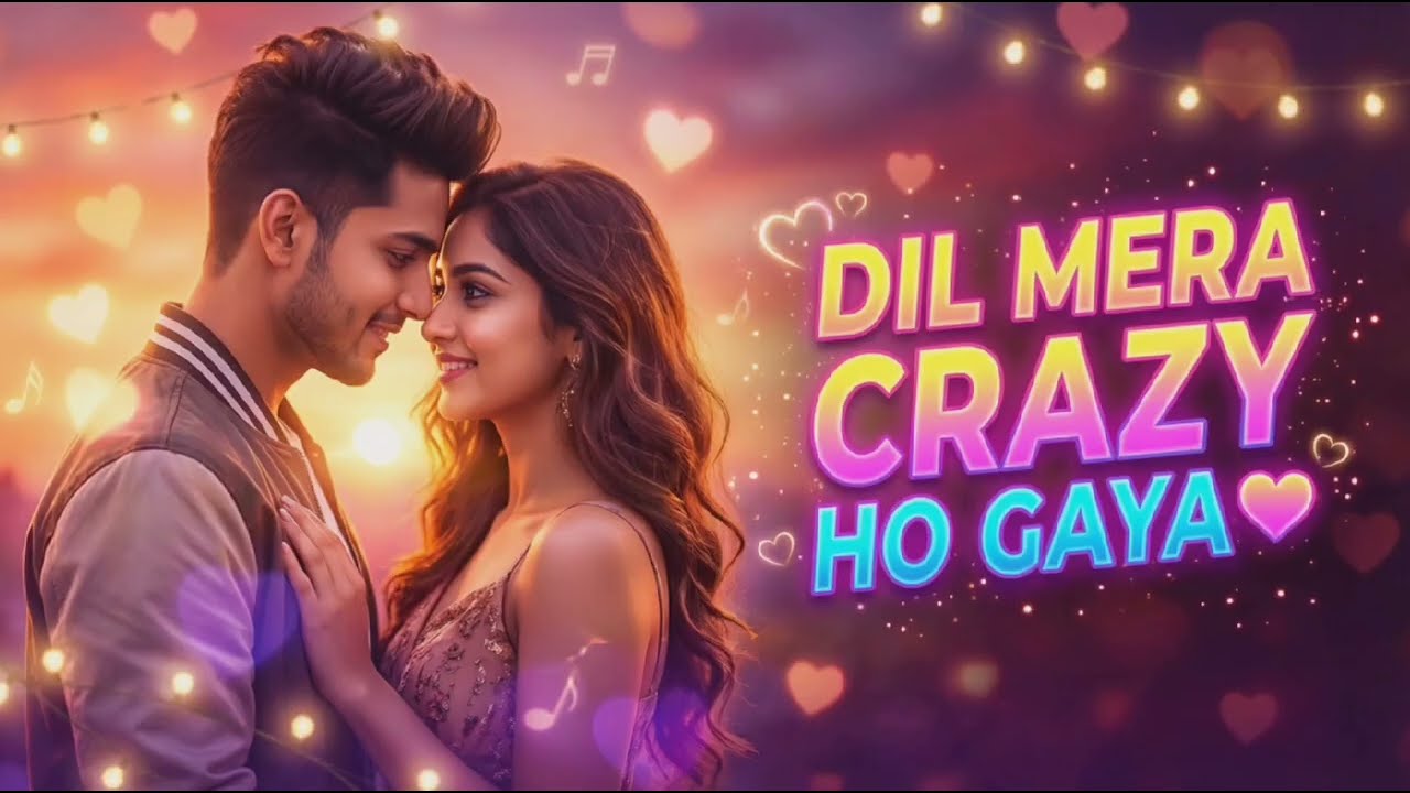 Dil Mera Crazy Ho Gaya ❤️ | Romantic Love Song 2026 | New Hindi Love Song