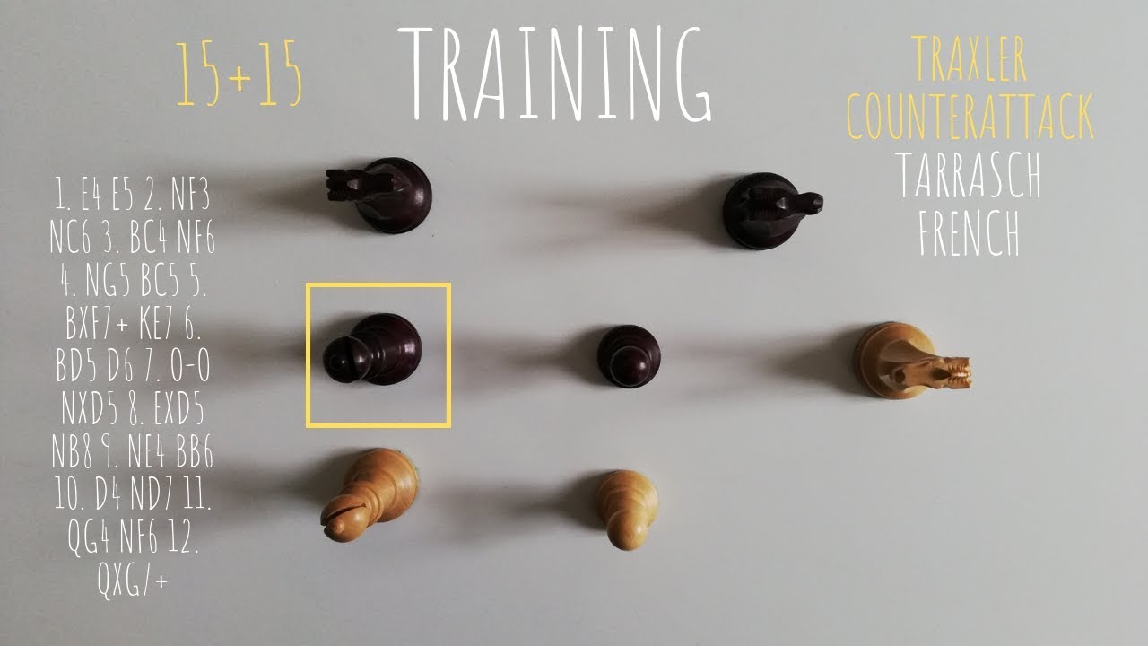 Traxler Counter Attack Smashed in 12 Moves! | Training Game