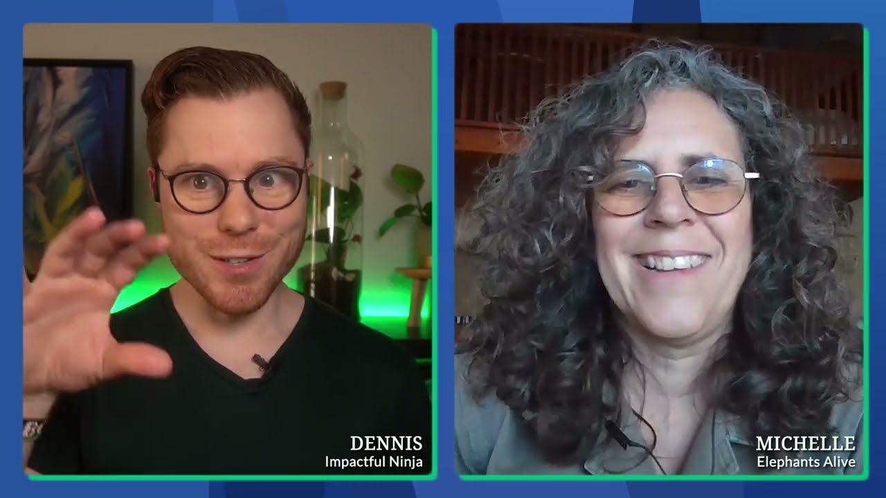 Human-Elephant Coexistence | Video Podcast Impactful Ninja X Michelle Henley from Elephants Alive