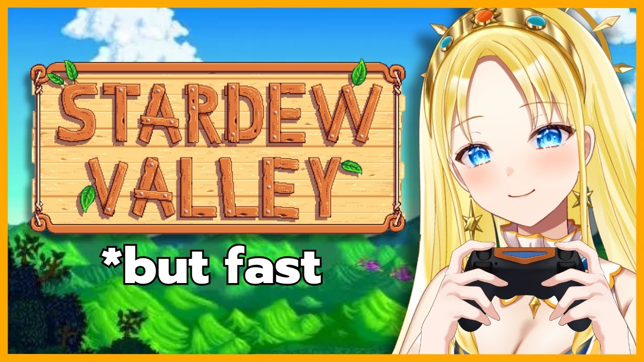 Can You Speedrun Stardew Valley? (with mods)【PRISMProject | Lana Shikami】