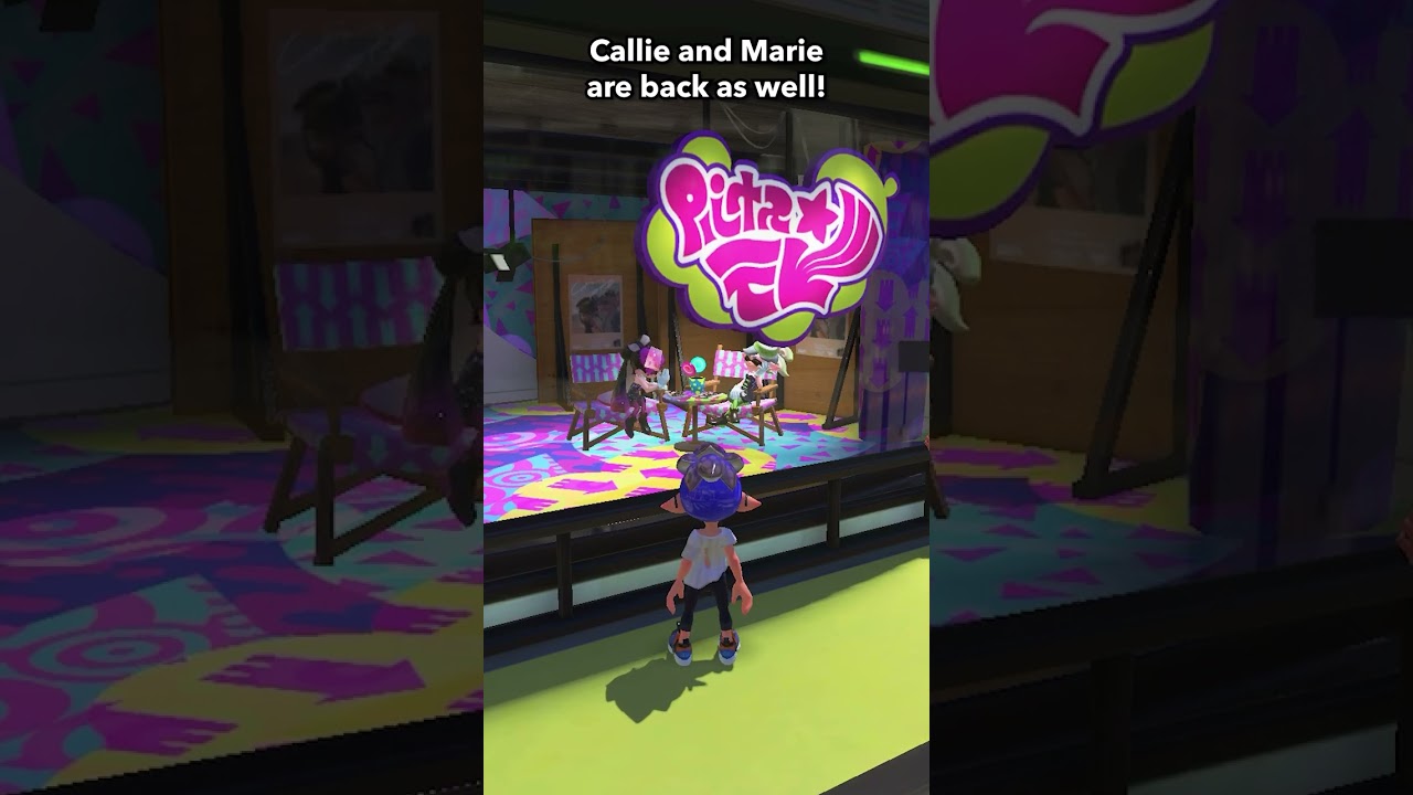 Inkopolis Squid Sisters SECRET in Splatoon 3!