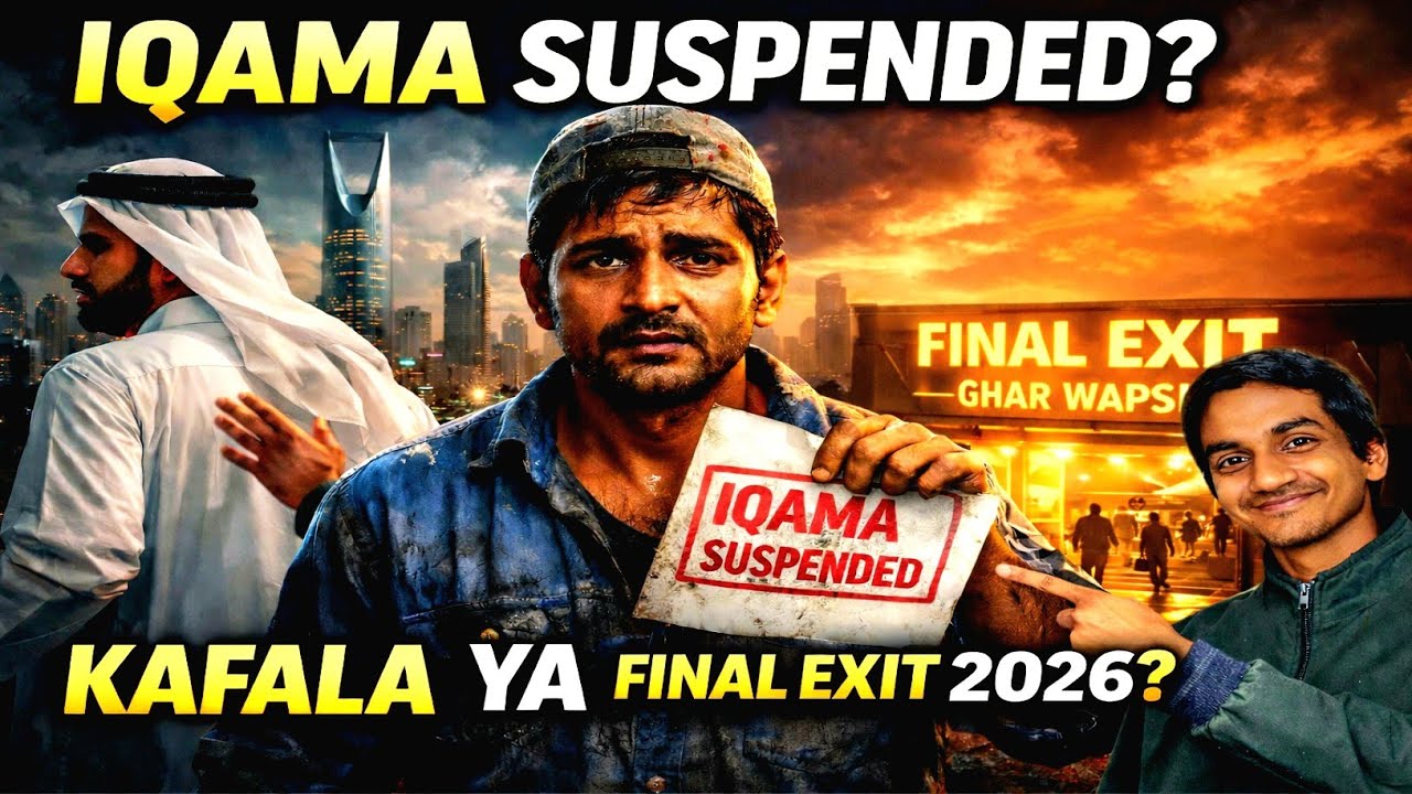 IQAMA Suspend Kafala Final Exit Kaise Le | kafeel Company ने IQAMA Suspended कर दिया है तो क्या करे