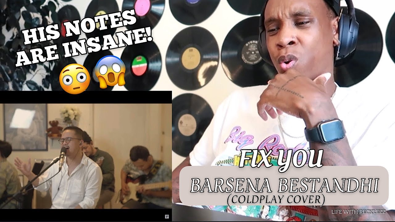 FIRST TIME HEARING Barsena Bestandhi - Fix You (Coldplay Cover) Live Session REACTION