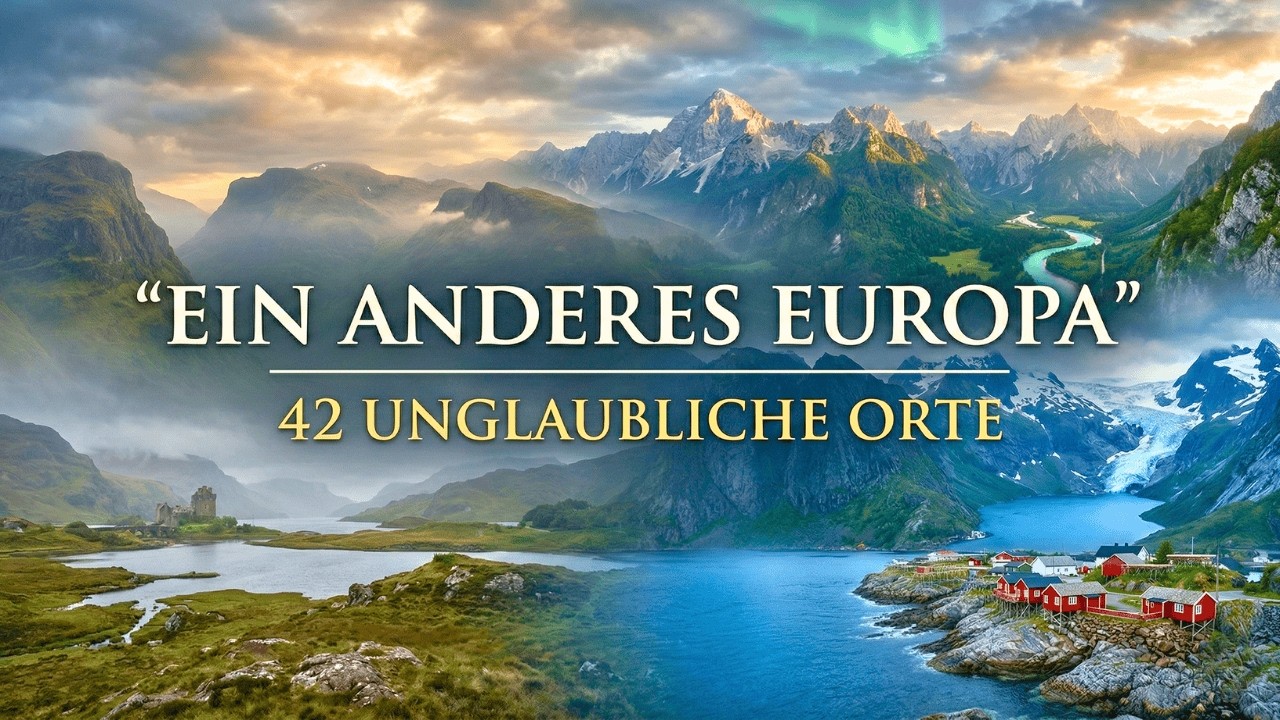 UNGLAUBLICHES EUROPA: Orte, die sich nicht real anf&uuml;hlen | 4K Dokumentation