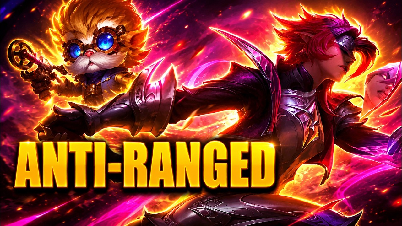 Riven is your answer to Ranged TOP abusers (S16 Riven Top lane gameplay commentary)