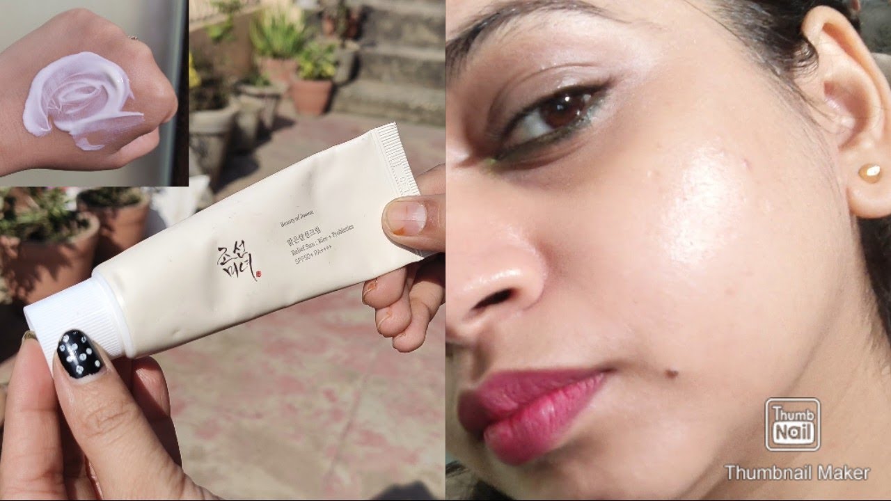 Beauty of joseon sunscreen honest review||tiktok famous sunscreen