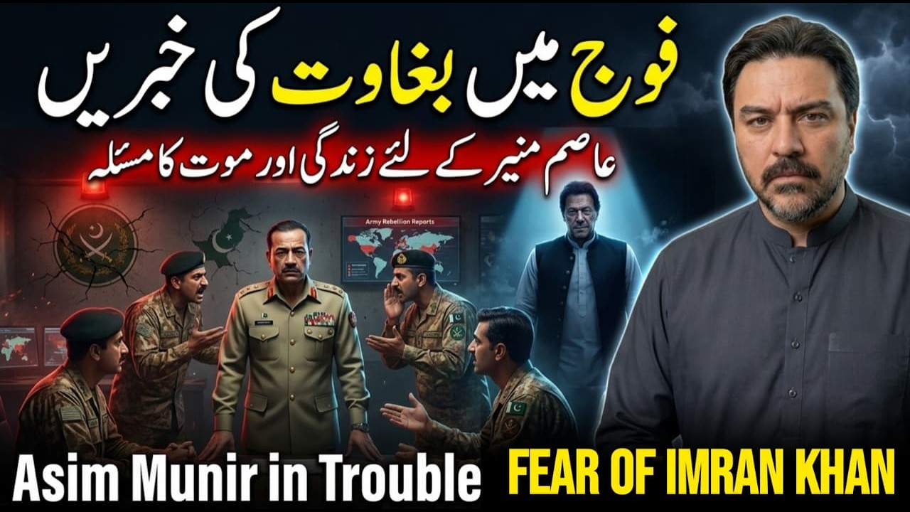 Asim Munir kay Khilaf Baghawat || Corps Commanders Offering Services to the USA || Adil Raja