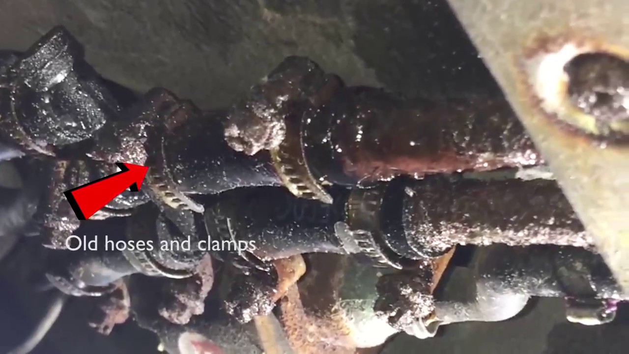 BMW e39 fuel pipe leak repair 5 series