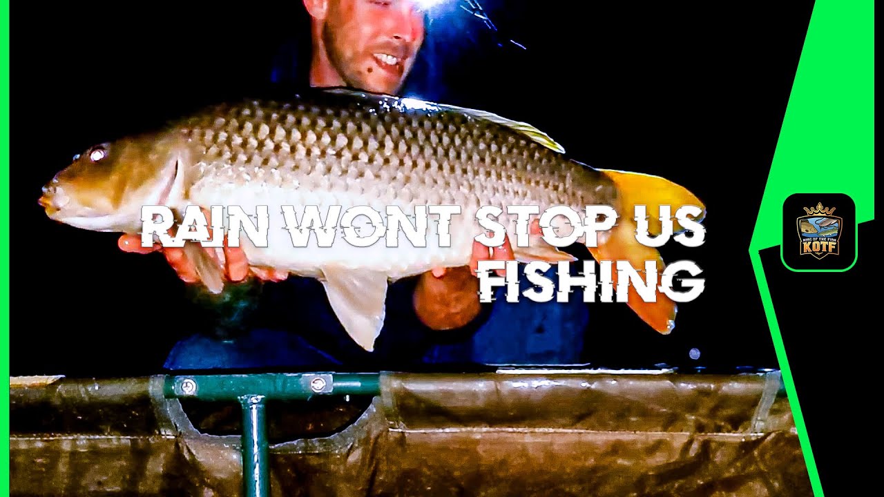RAIN WON'T STOP US FISHING || HARTLEY LANDS FISHERY