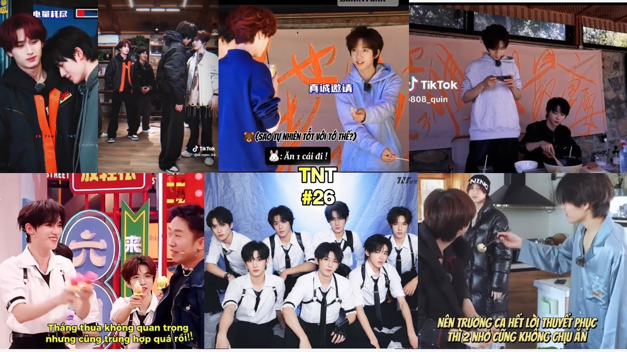 [TikTok] TNT #16| Tấu hề cùng 7 anh em hồ lô #tnt #thờiđạithiếuniênđoàn #tnt时代少年团