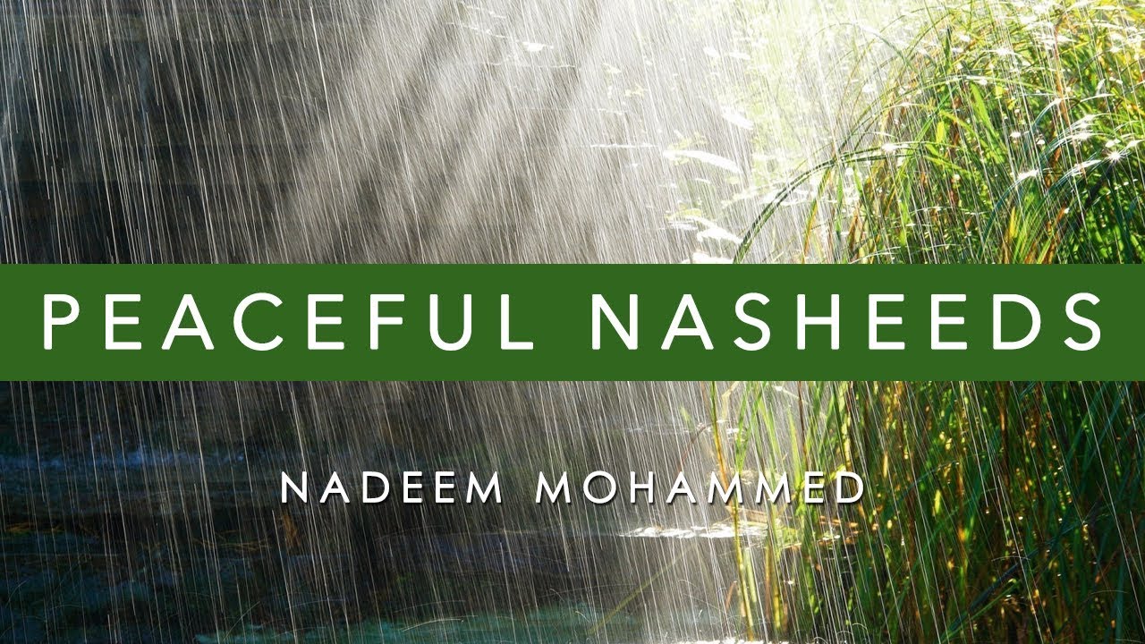Nadeem Mohammed - Relaxing Vocals With Rain Sounds (Peaceful Nasheeds)