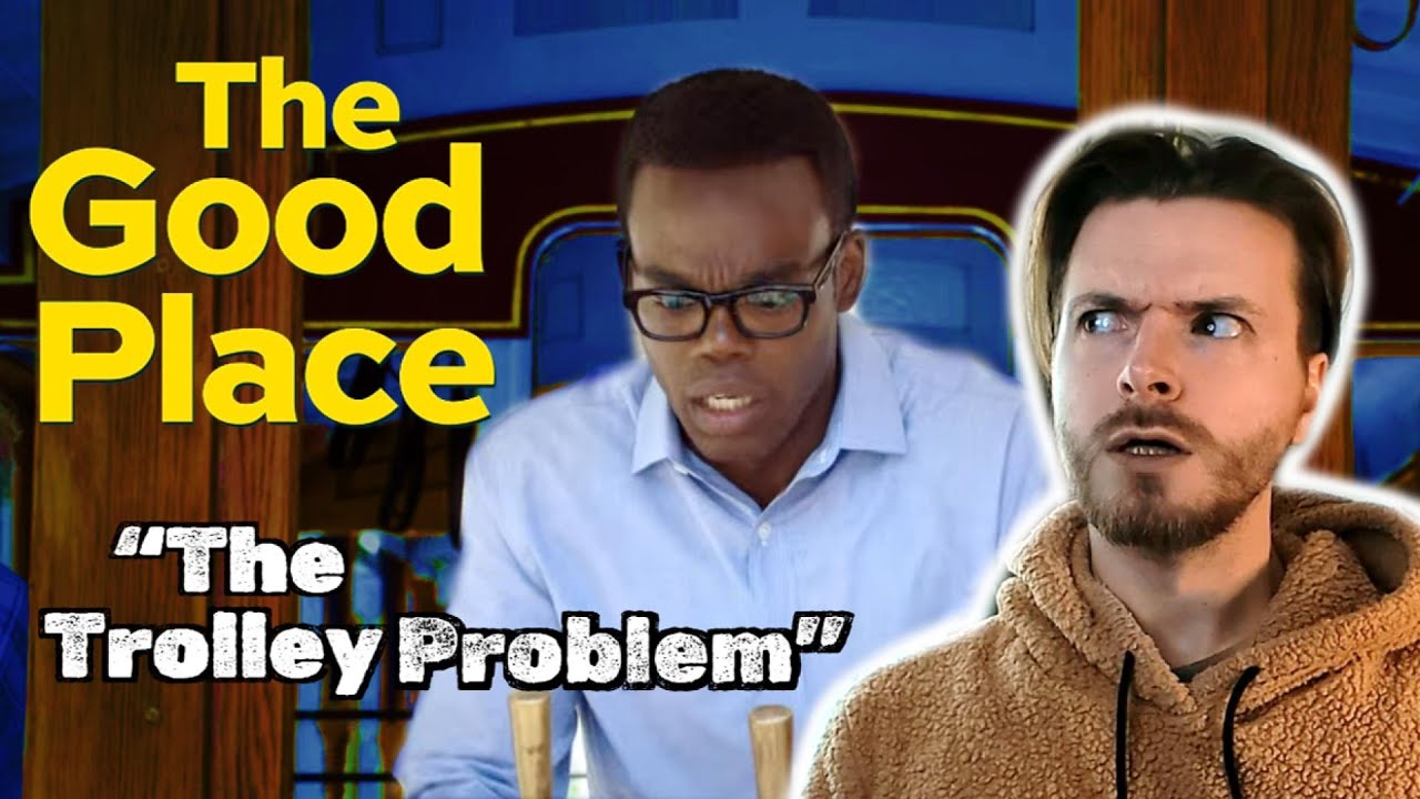 «Проблема с тележкой» РЕШЕНА — Позвольте объяснить | The Good Place 2x5 *Реакция* (Комментарий)