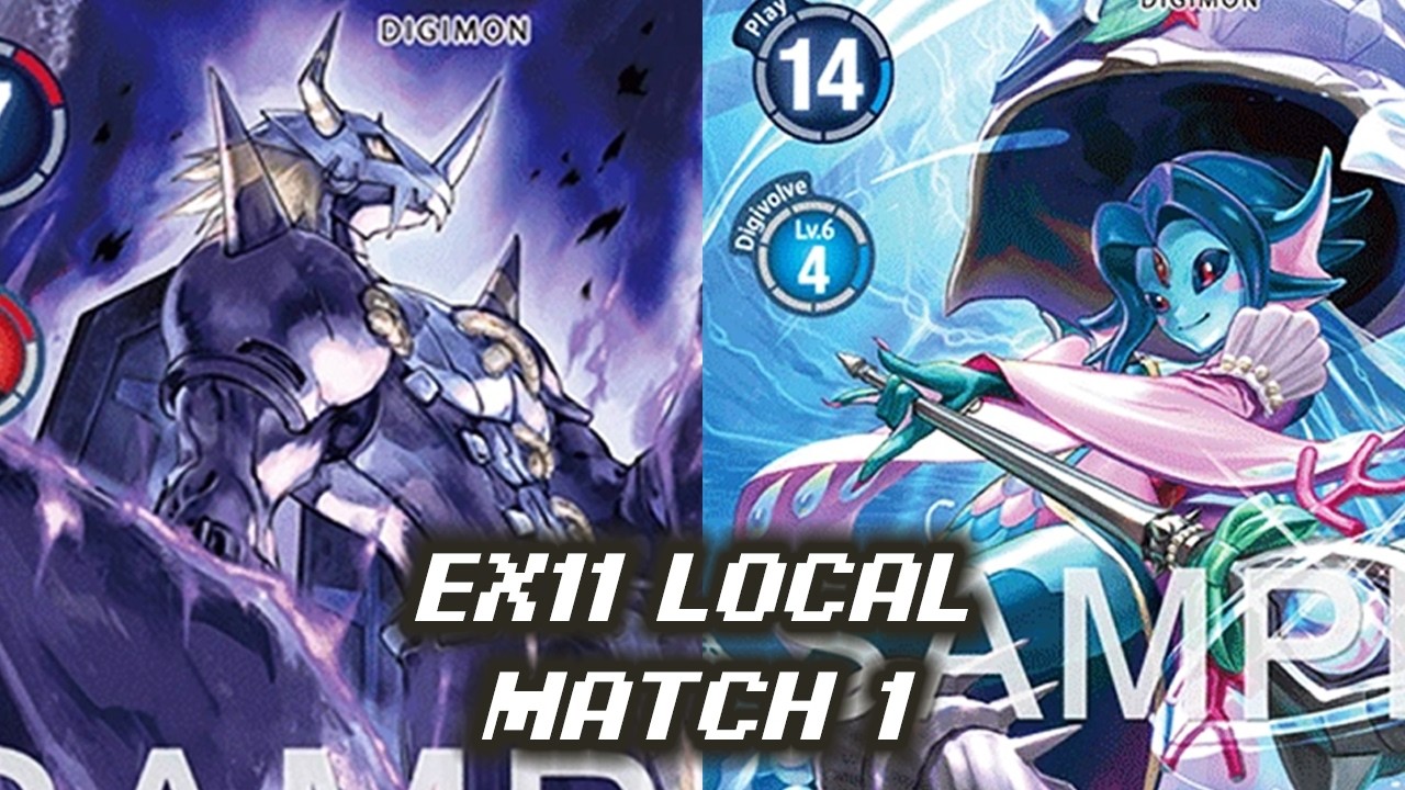 BlackWargreymon VS Ariemon | EX11 Local Match 1 | Digimon TCG Osnabrick