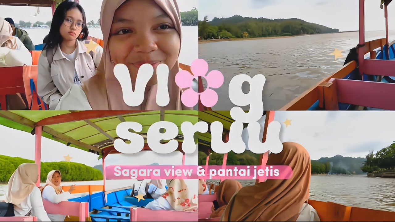 Vlog wisata sagara view & pantai jetis cilacap 🌴🏖️🫧 