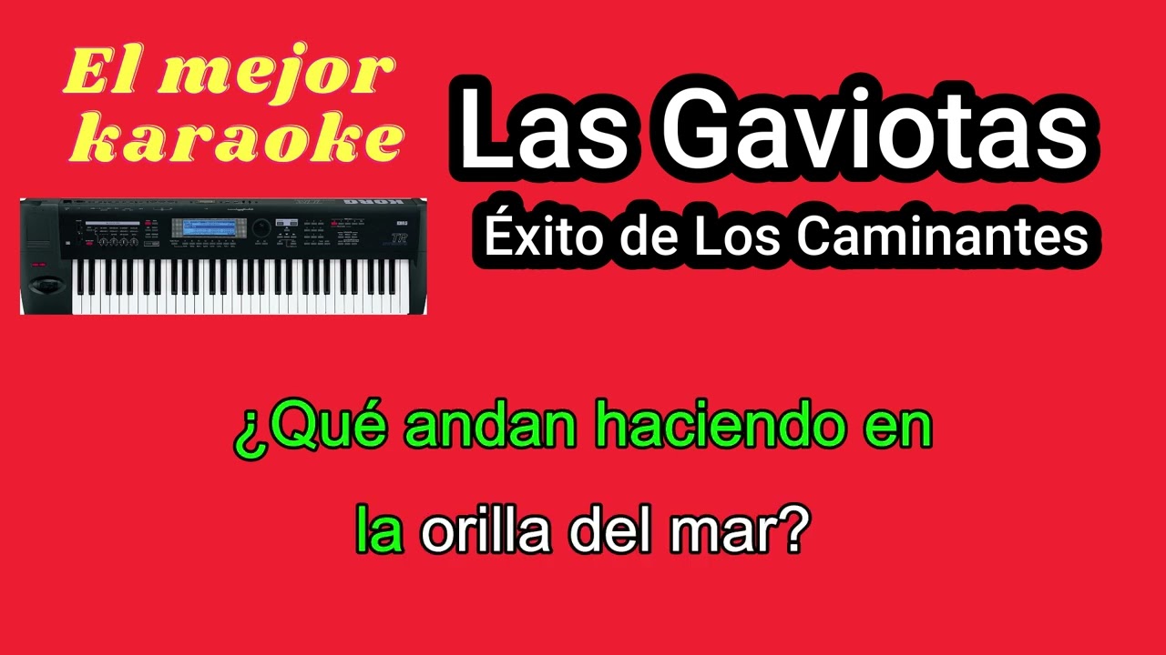 Las gaviotas -Karaoke-