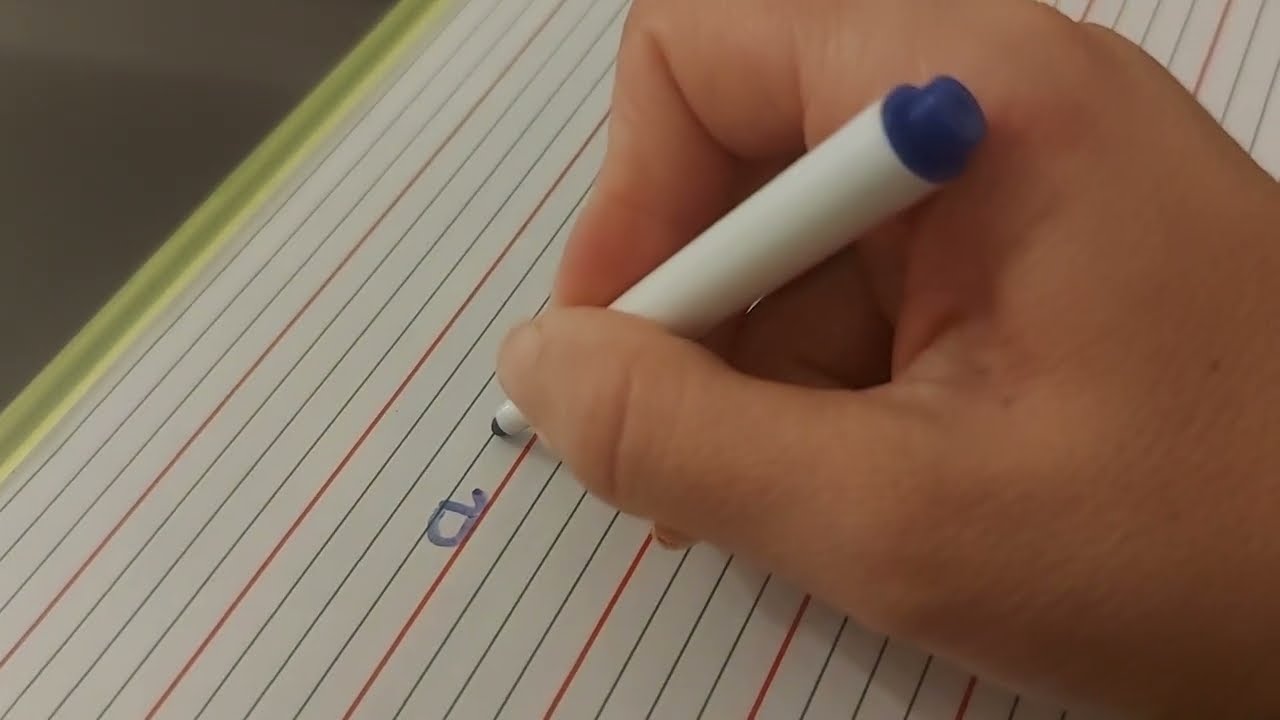 كتابة ااحروف بالفرنسية  a – i – m – n – e – é – t - d  / écriture des lettres en cursive